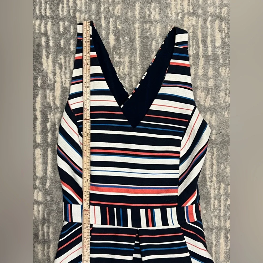 Adelyn Rae Multicolored Striped Dress 0528